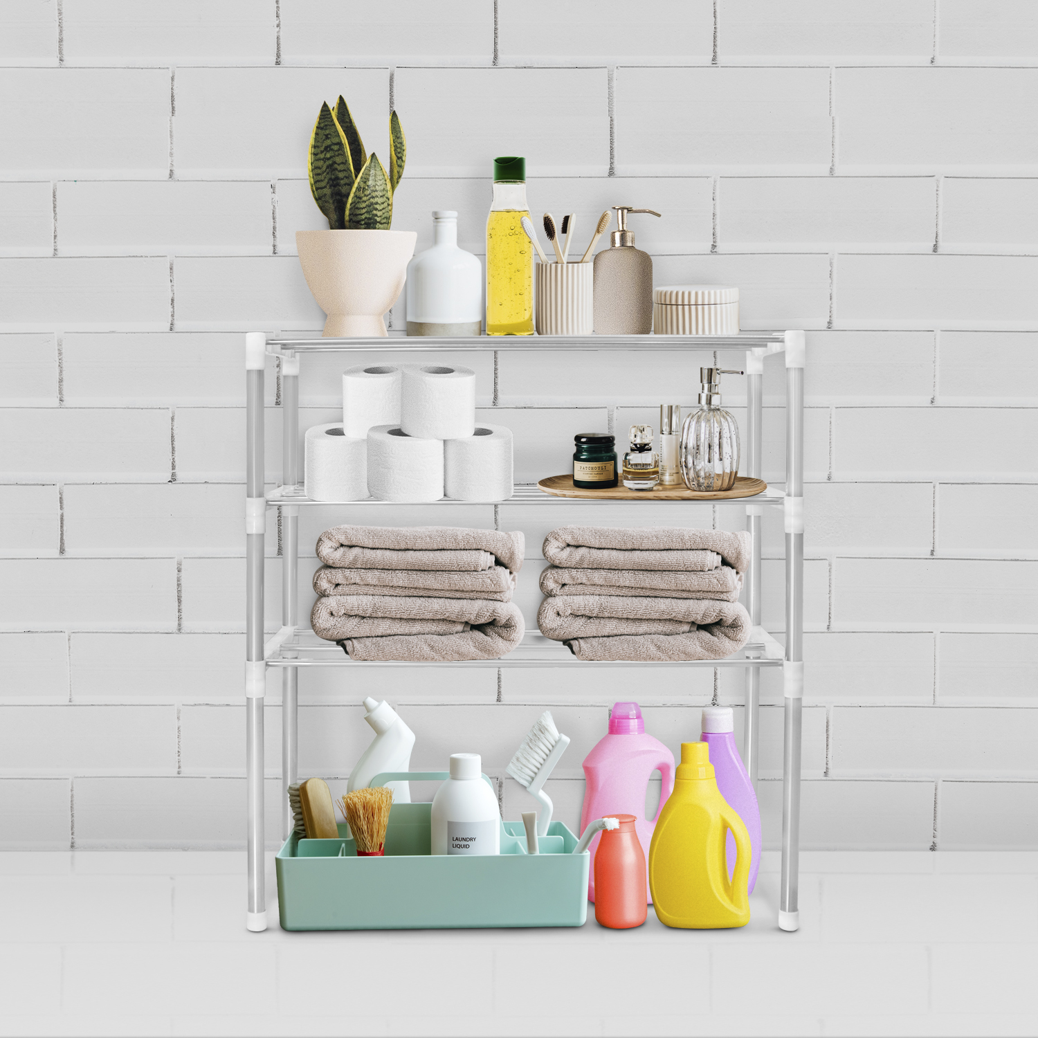 Organizador De Cocina Rack Estante Para Microondas Multiusos