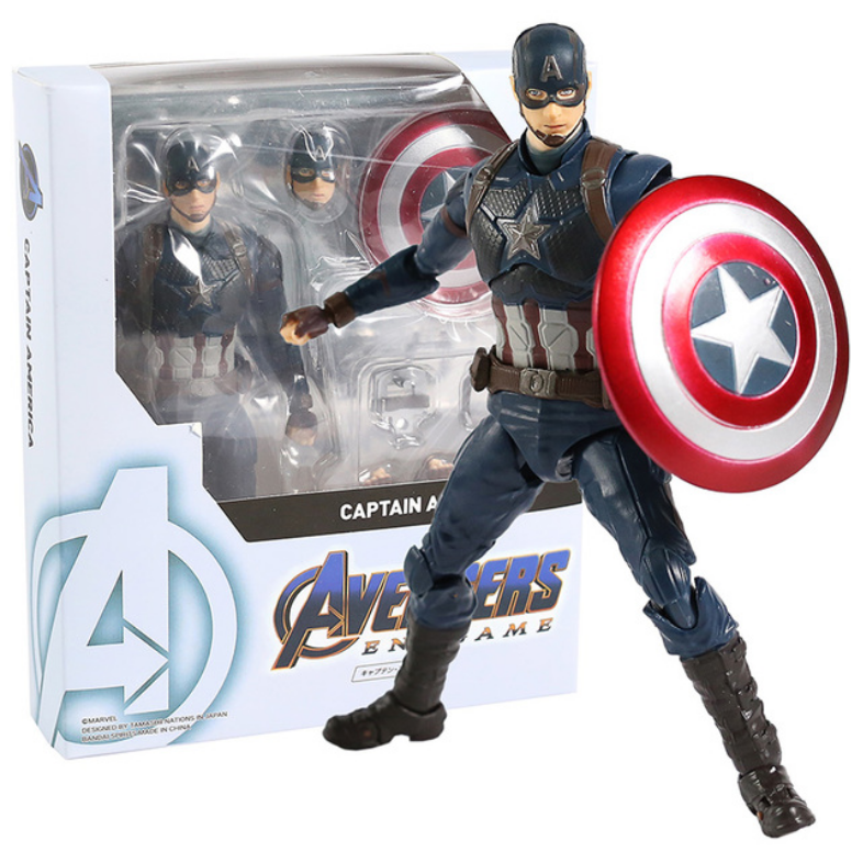 Captain Capitan America End Game Avengers Vengadores Figura