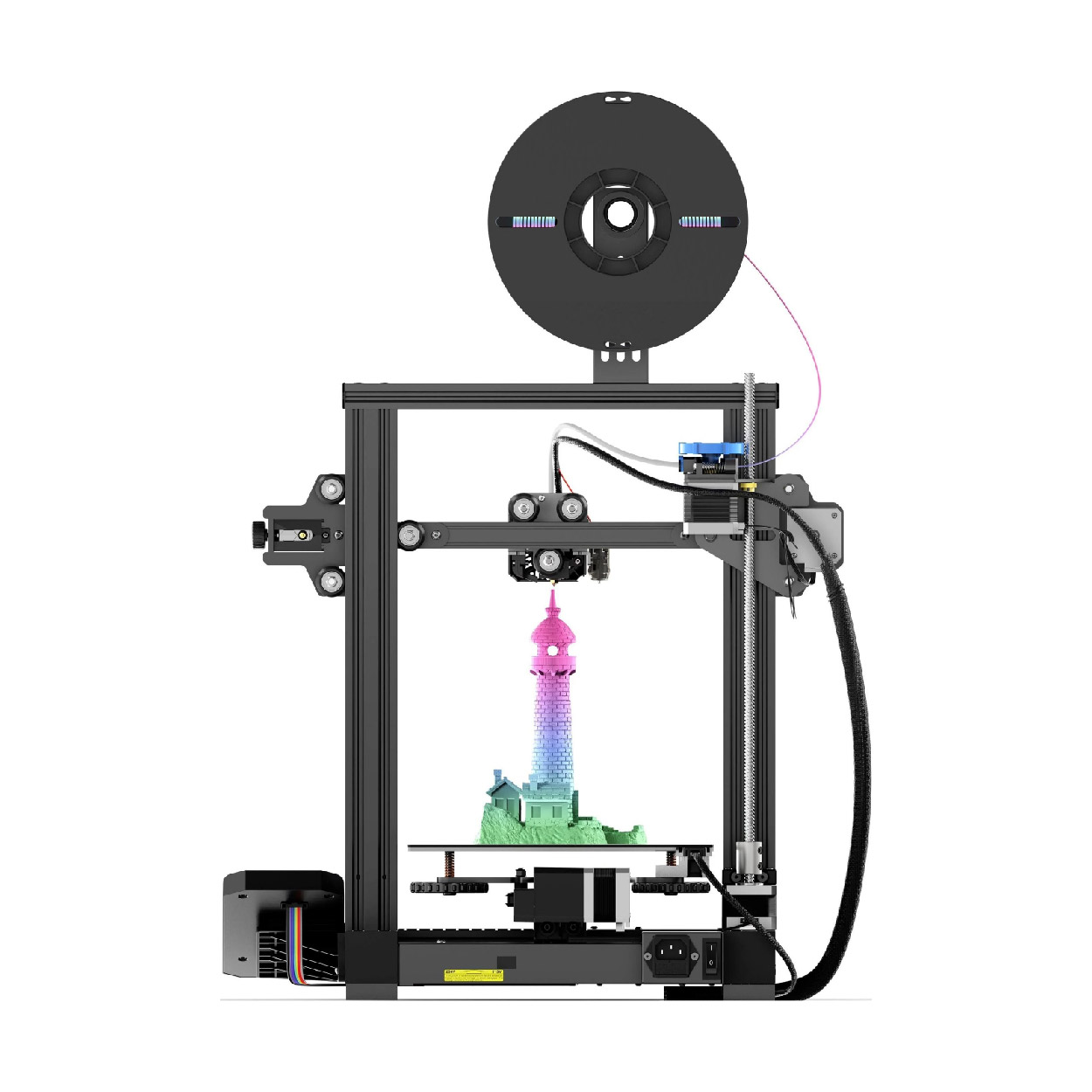 Impresora 3D Comgrow Creality Ender-3 V2 Neo Fdm 220x220x250MM