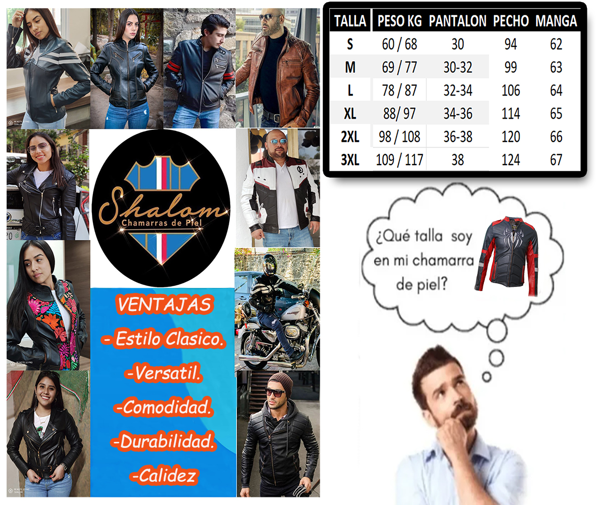 Chamarra de cuero Autentico Spiderman con reflejante caballero incluye regalo un llavero de piel 