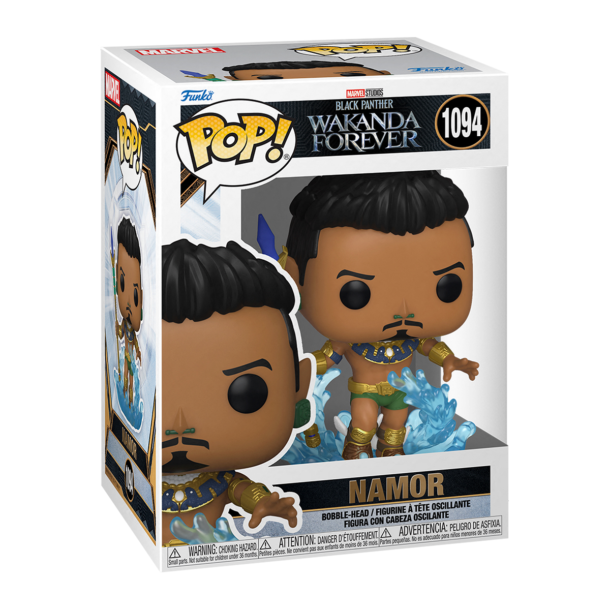 Funko Pop Namor #1094 Pantera Negra Wakanda Por Siempre Marvel Figura Original