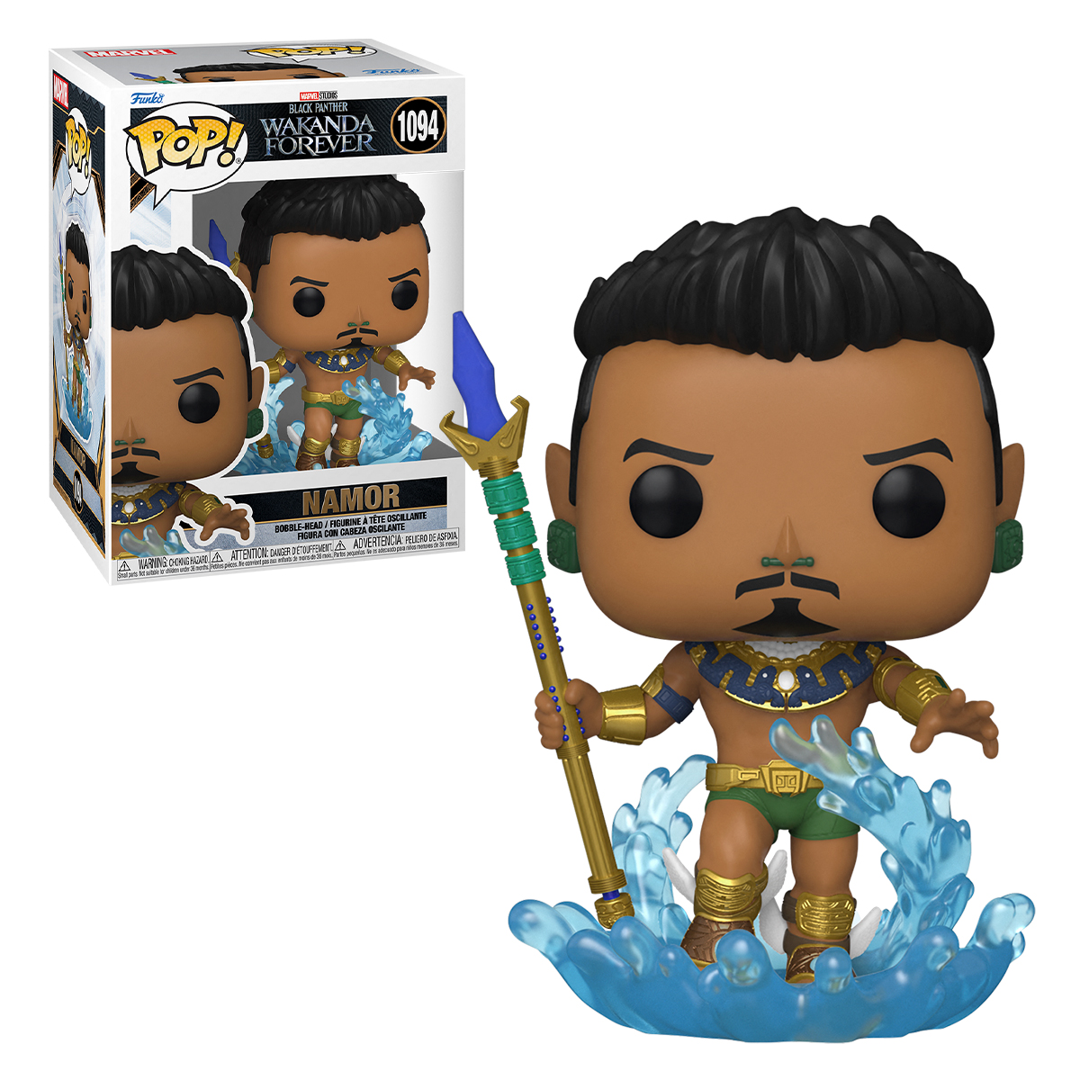 Funko Pop Namor #1094 Pantera Negra Wakanda Por Siempre Marvel Figura Original