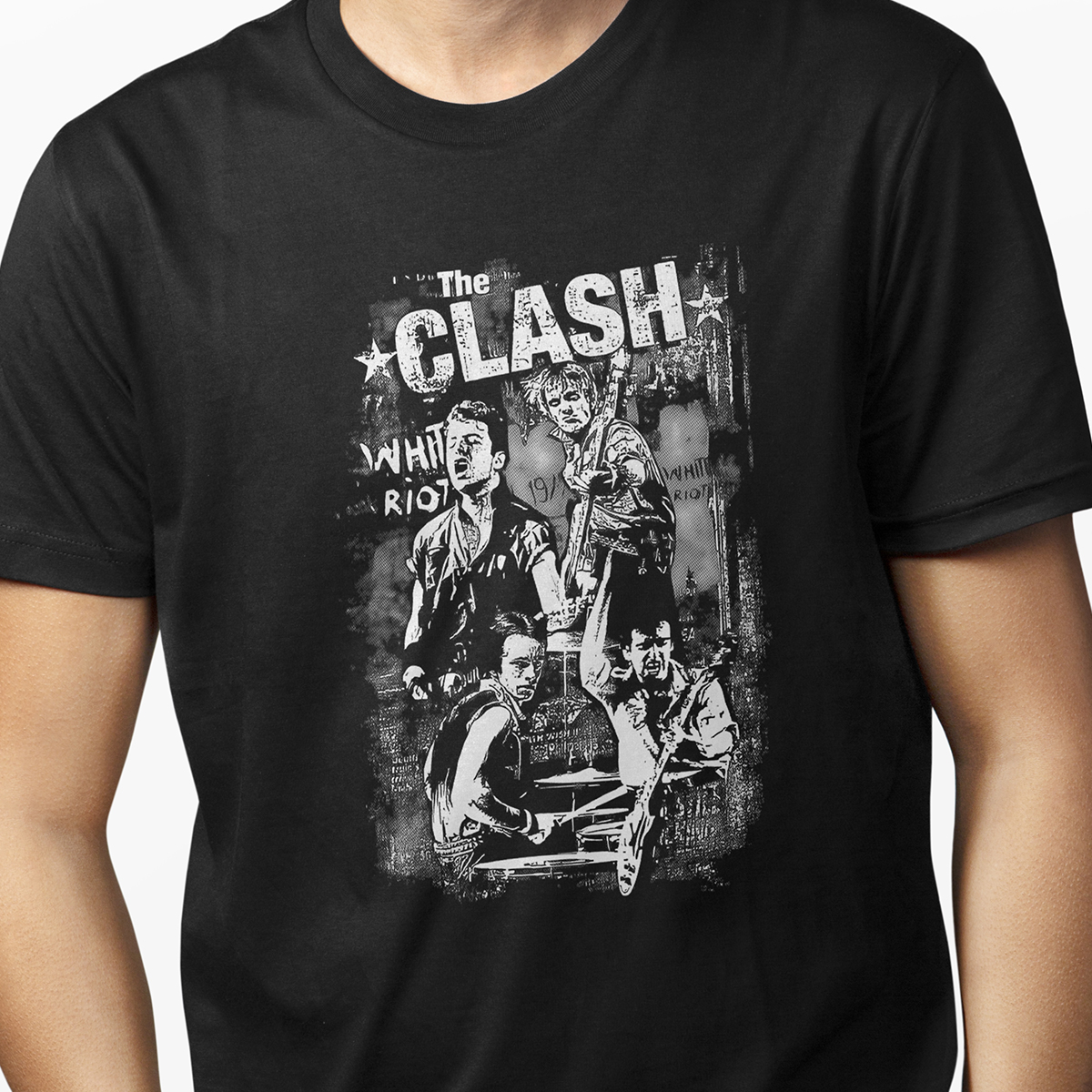 Blusas de bandas discount de rock para mujer