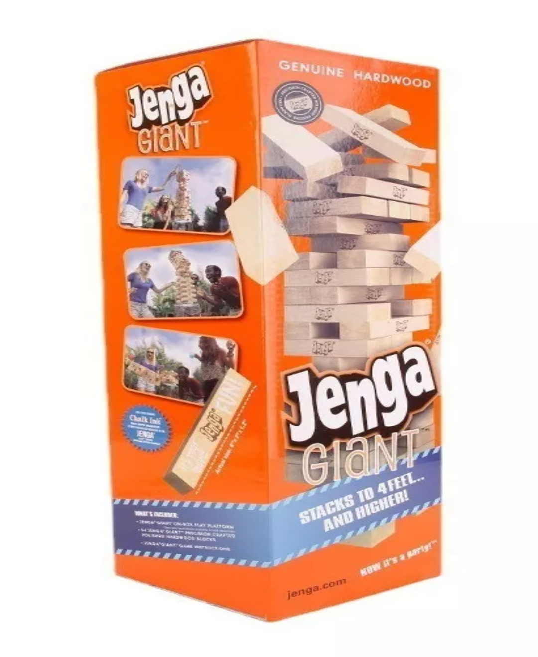 Juego De Jenga Clásico De Bloques De Madera