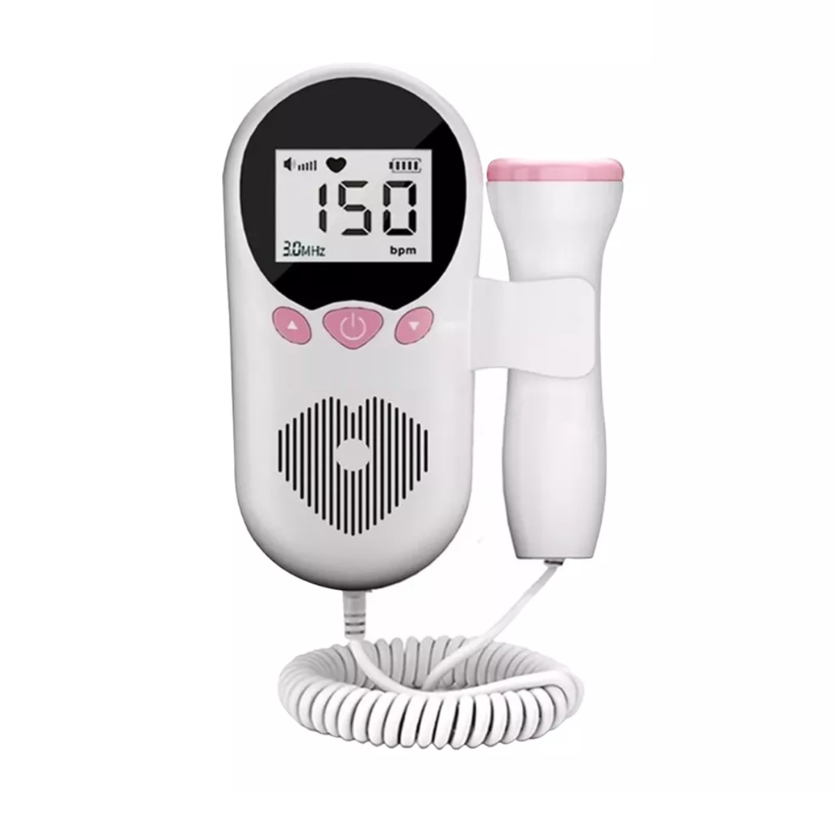 Detector Doppler De Frecuencia Cardíaca Fetal, Portátil