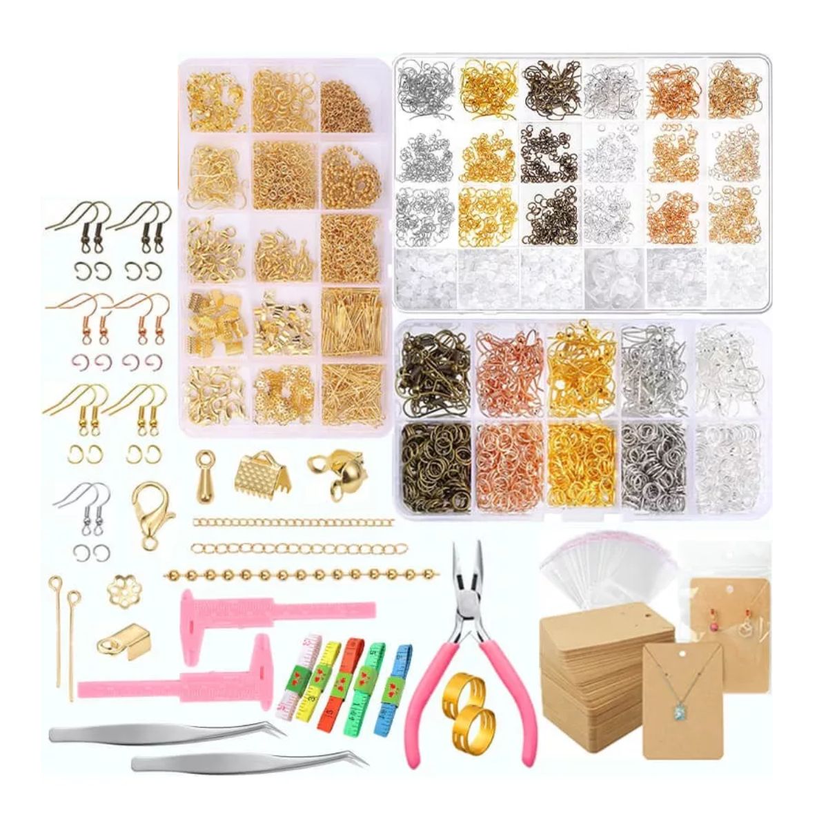 Kit De Bisutería Para Hacer Aretes, Joyas