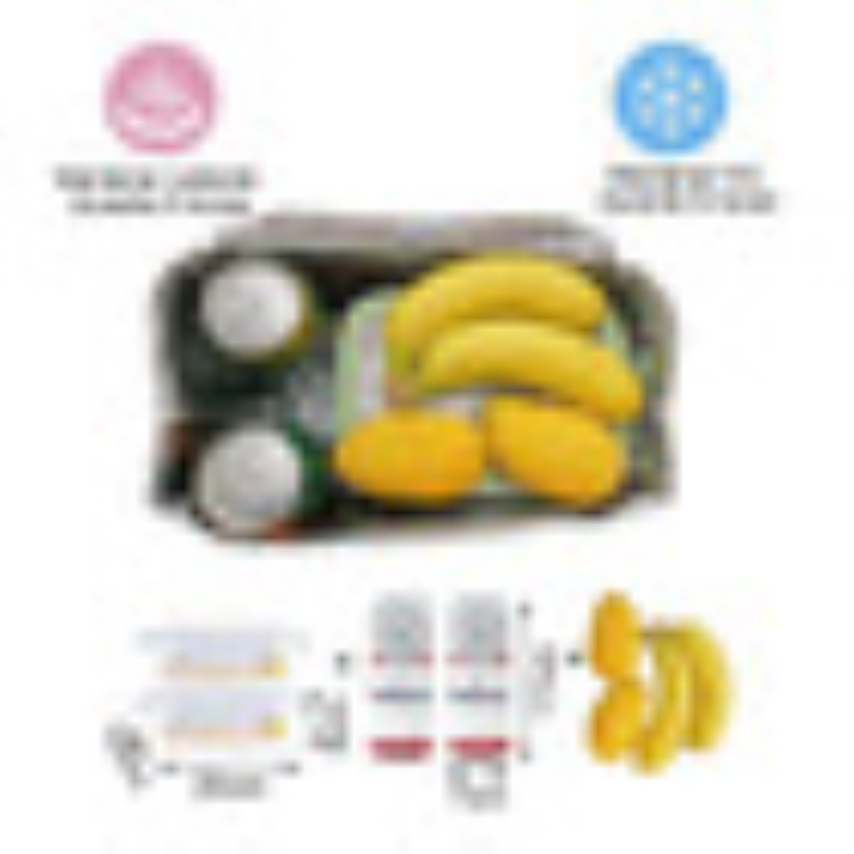 Bolsa Lonchera Térmica Para Trabajo Escolares Hombre Y Mujer Negro