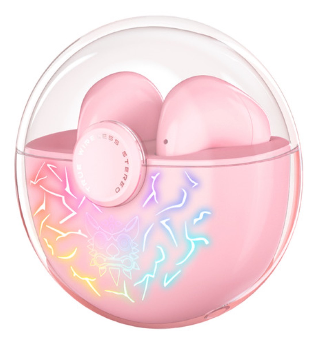 Audífonos Inalambricos Bluetooth Cancelacion De Ruido Color Rosa