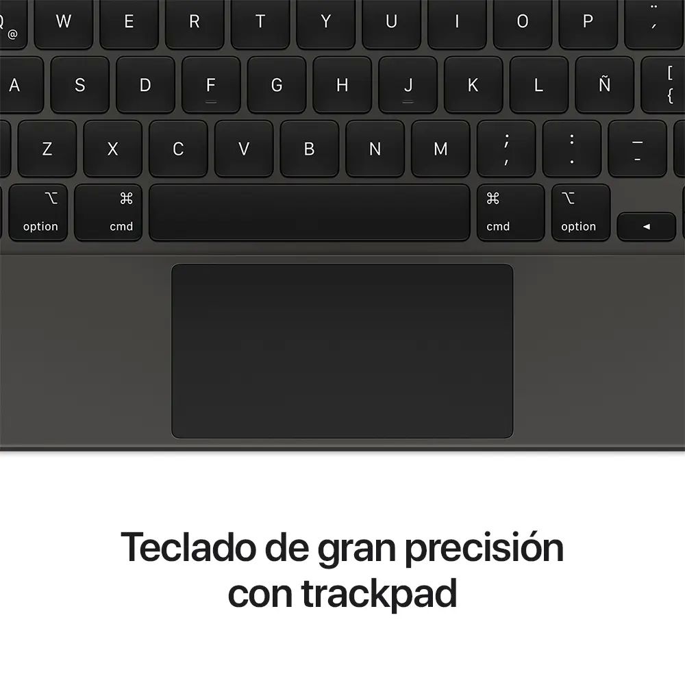 Apple Magic Keyboard iPad Pro 12.9 3-6 Gen Negro Español.