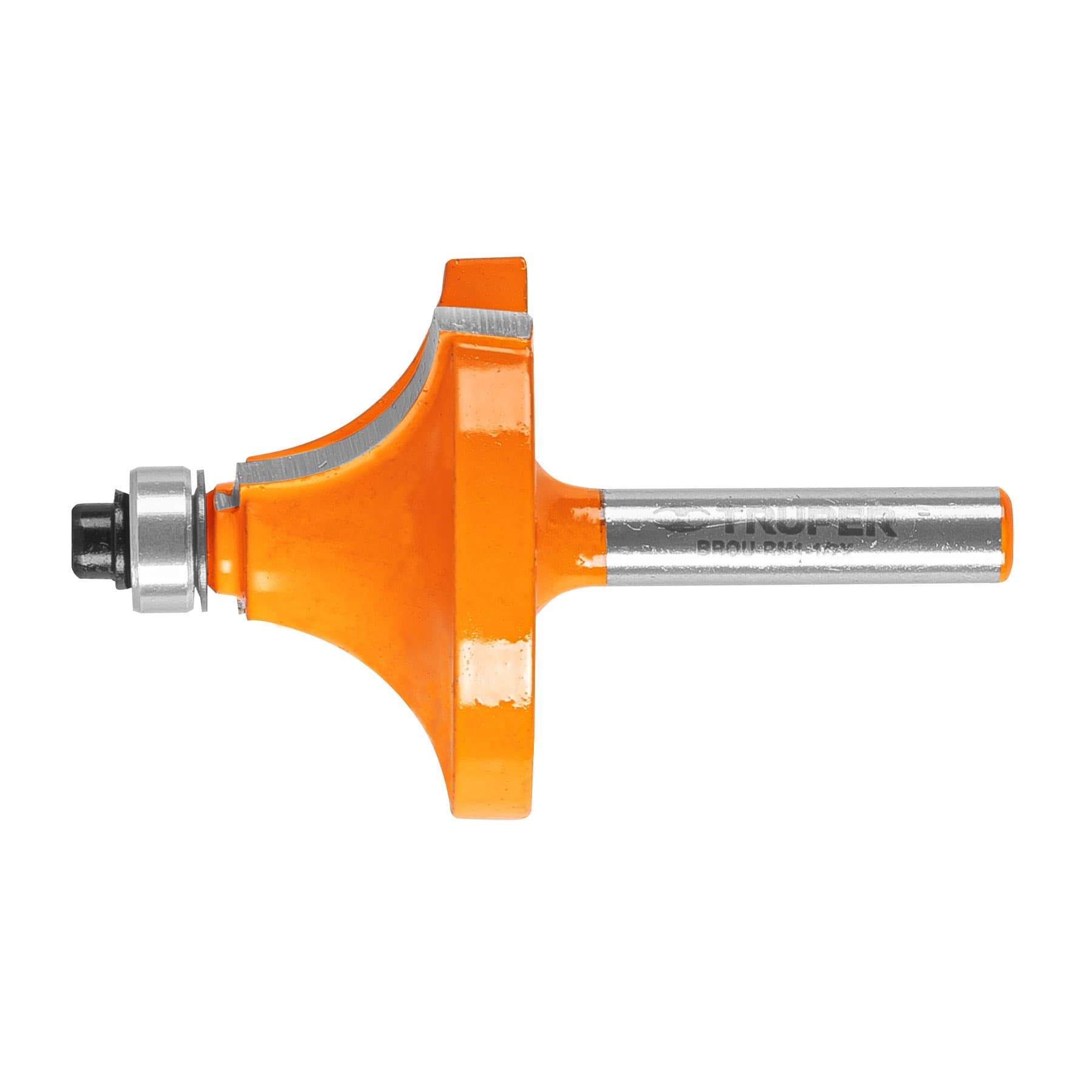 BROCA PARA ROUTER, REDONDEADO CON MOLDURA, 1-1/2" CON BALERO TRUPER 11474