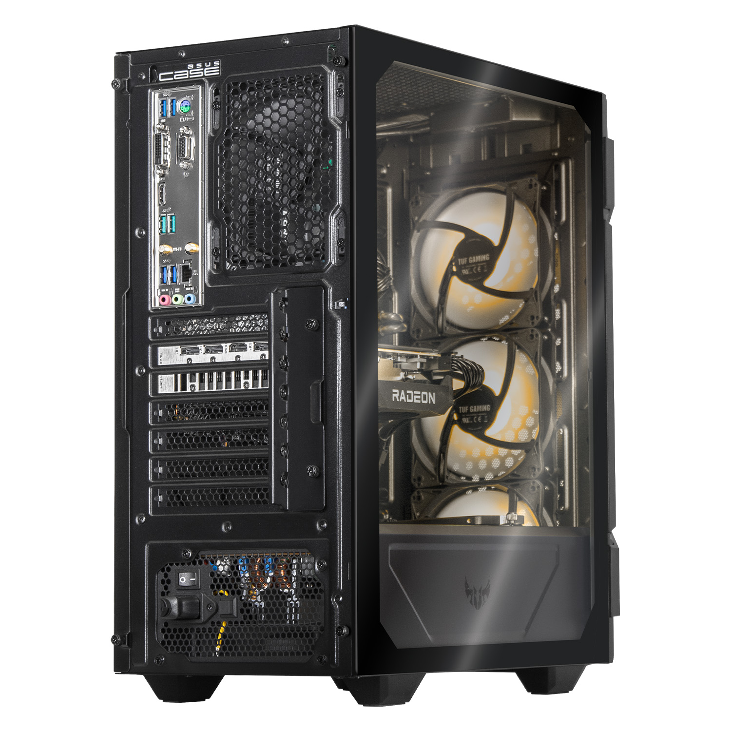 Xtreme PC Gaming Asus TUF AMD Radeon RX 7600 Ryzen 7 5700G 32GB SSD 1TB 4TB ARGB WIFI 