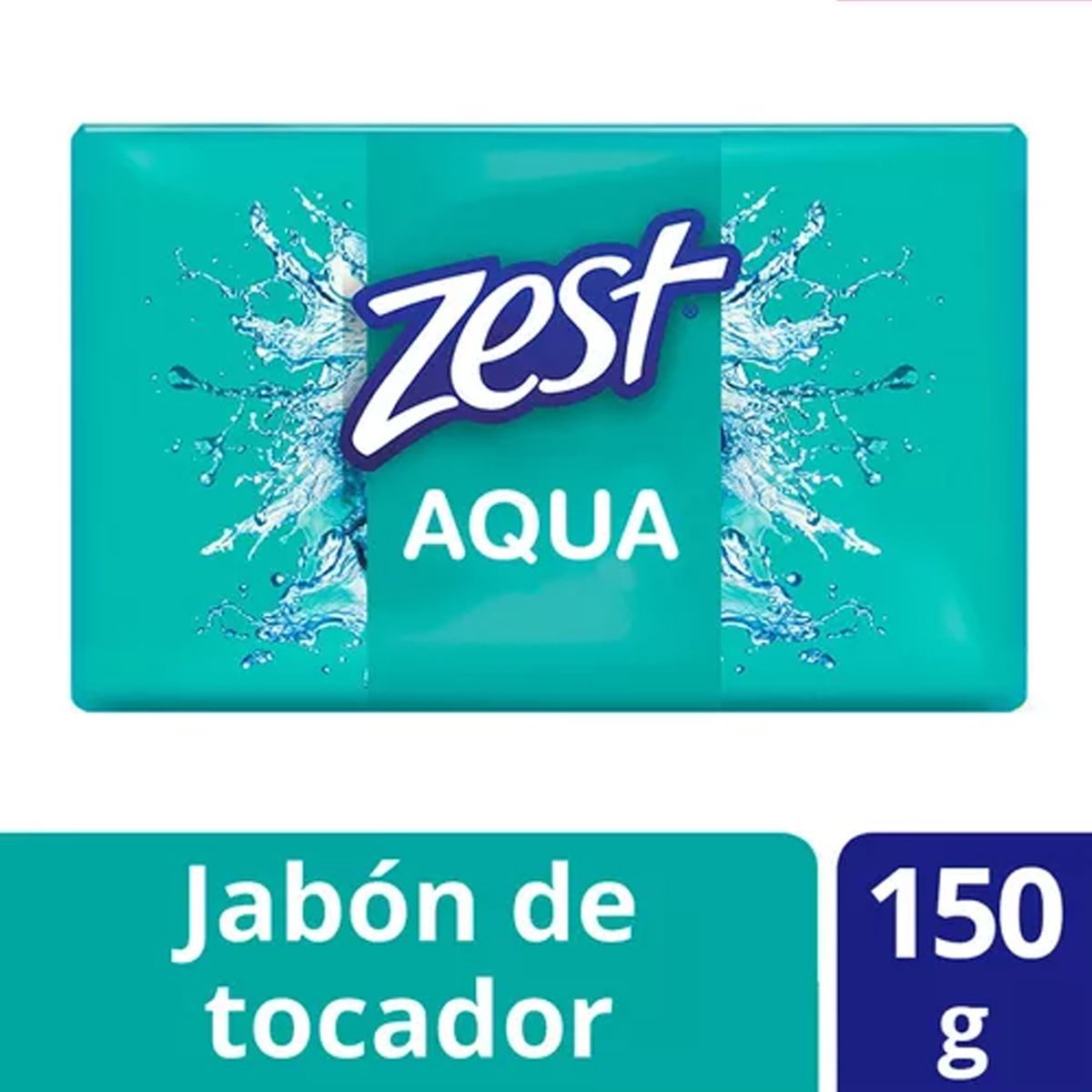 Jabón Corporal Hidratante En Barra Aqua 150 g Zest