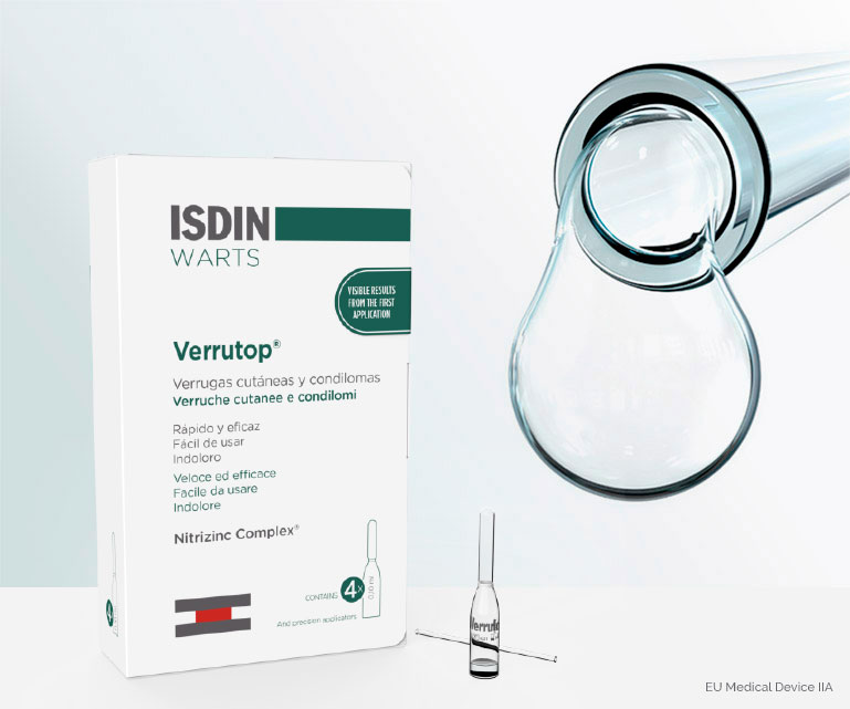 Isdin Verrutop 4 Ampolletas