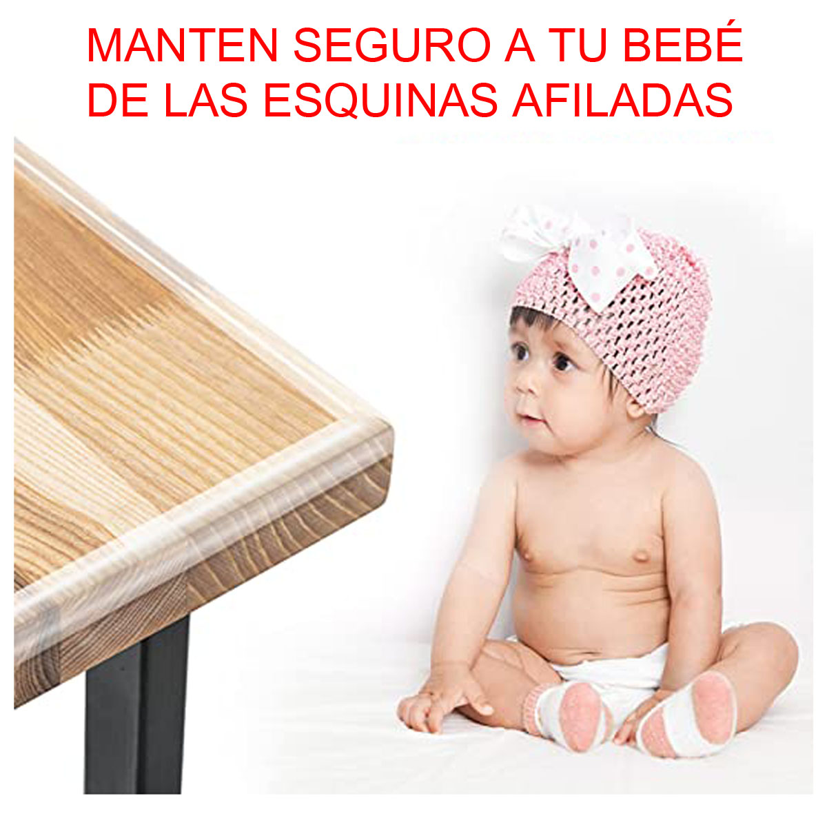 Cinta Doble Cara Antigolpes Protector De Muebles Bebe Seguridad