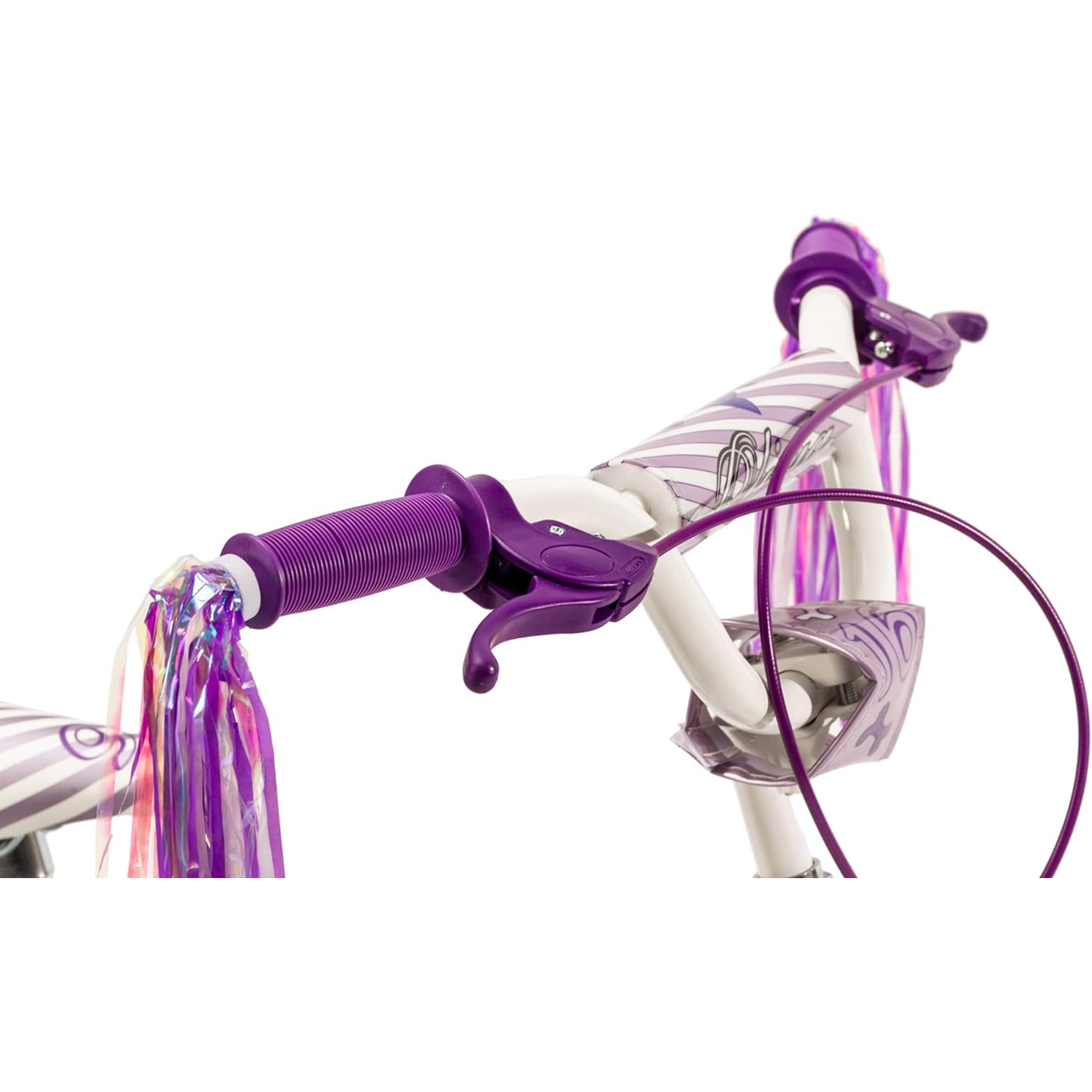 Bicicleta Unibike Babytek Llanta Aire R16 Olivia Blanco Lila