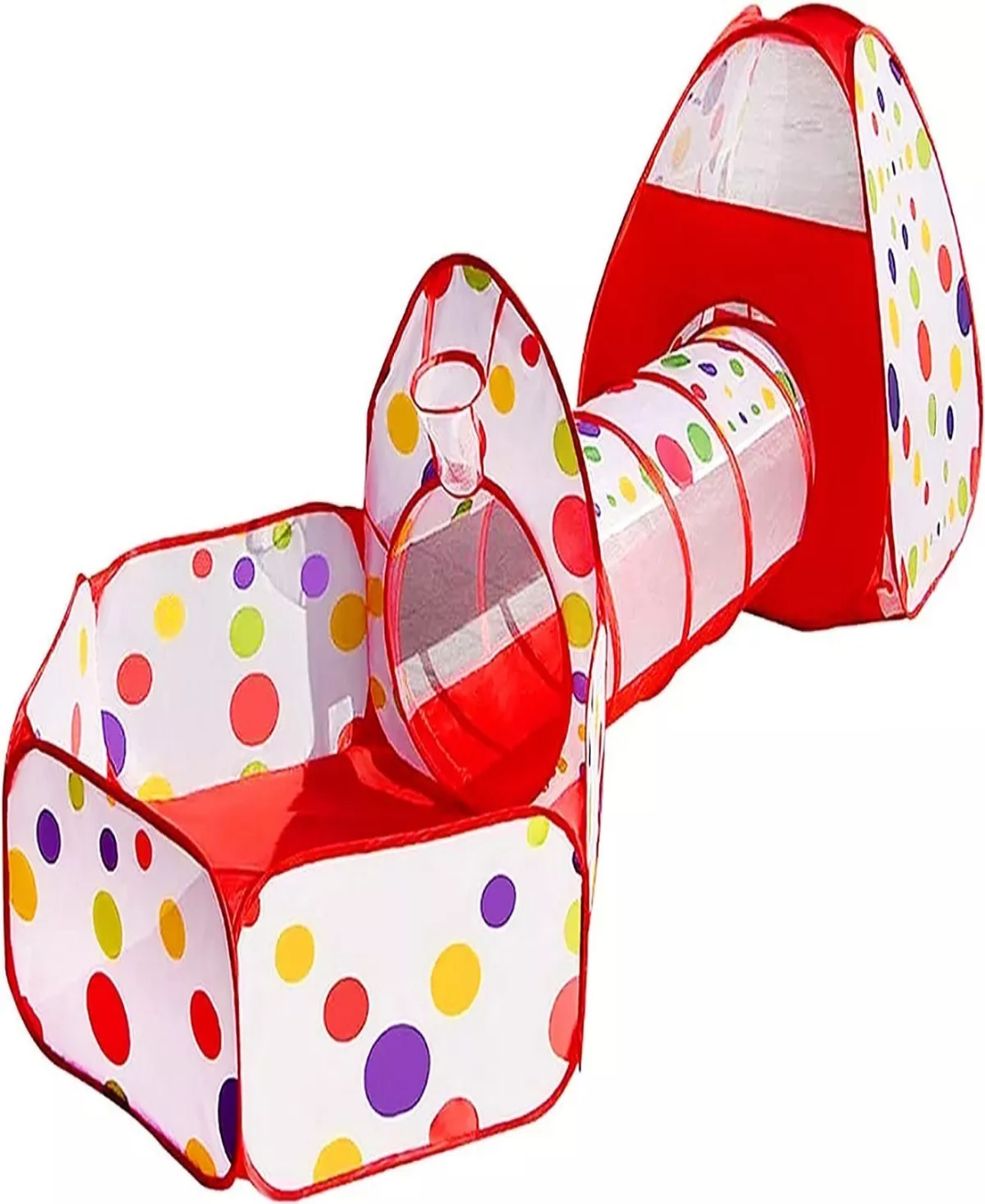 Casita Carpa Tunel Para Niños 3 En 1 Gimnasio Plegable Bebes