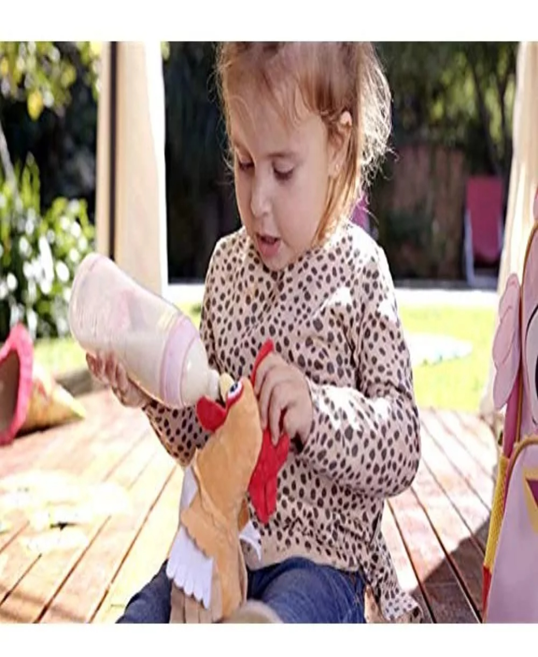 La Granja De Zenon Gallo Bartolito 8 In. Musical Plush Granja