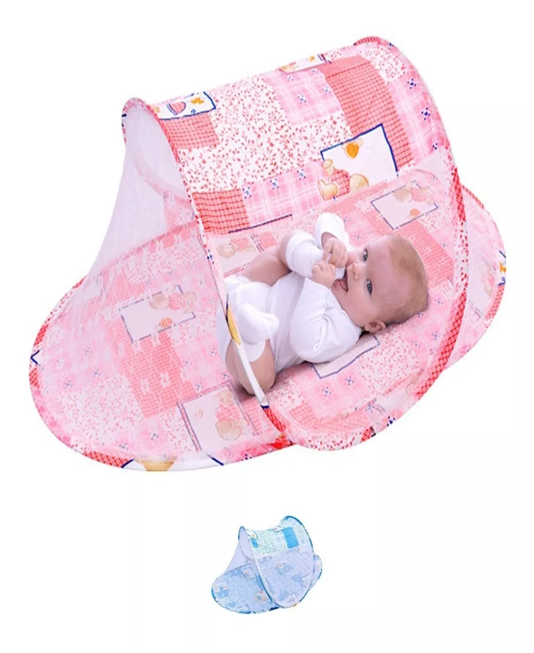 Cuna Moises Plegable Portátil Mosquitero Para Bebe Niños