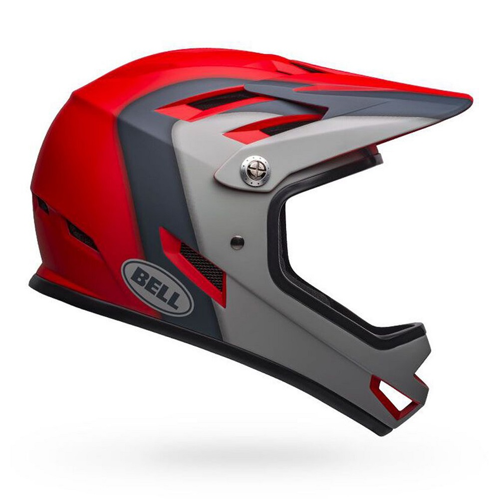 Casco BELL Montaña SANCTION Full-Face Negro/Rojo Talla:L (58-62cm)