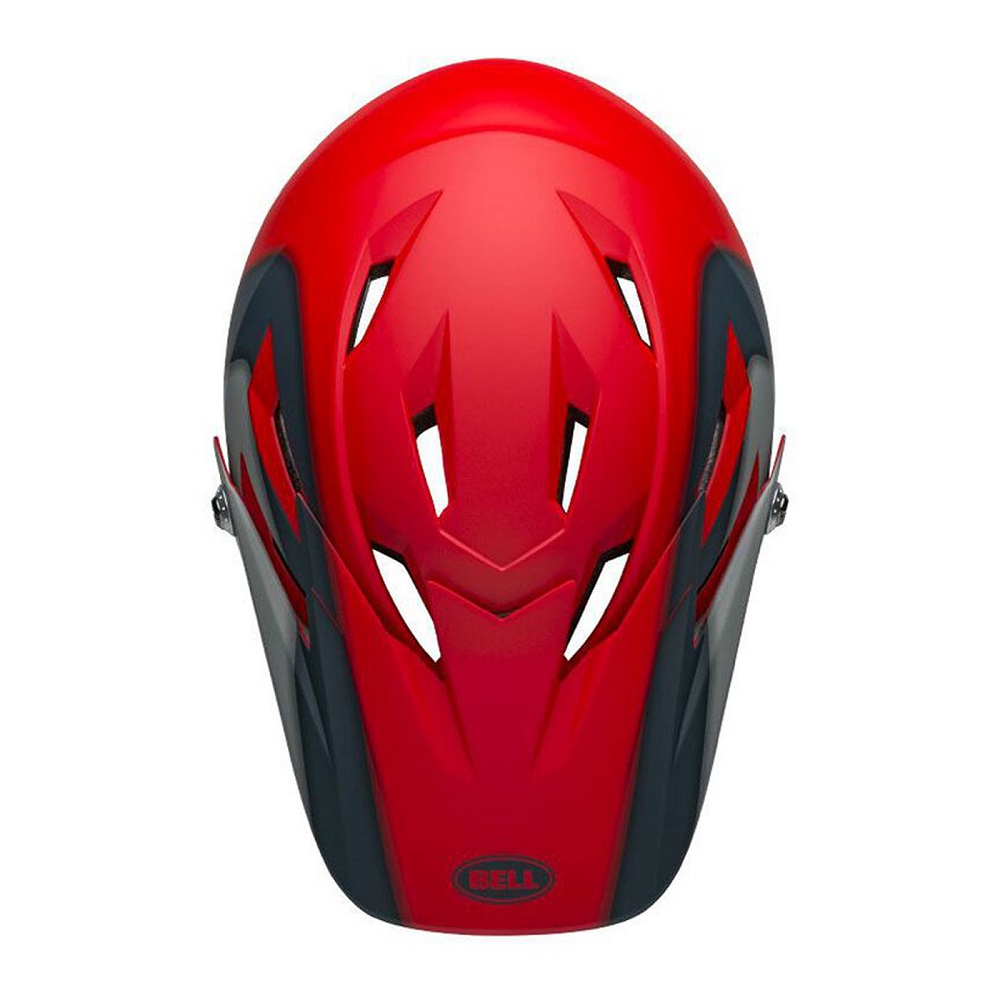 Casco BELL Montaña SANCTION Full-Face Negro/Rojo Talla:L (58-62cm)