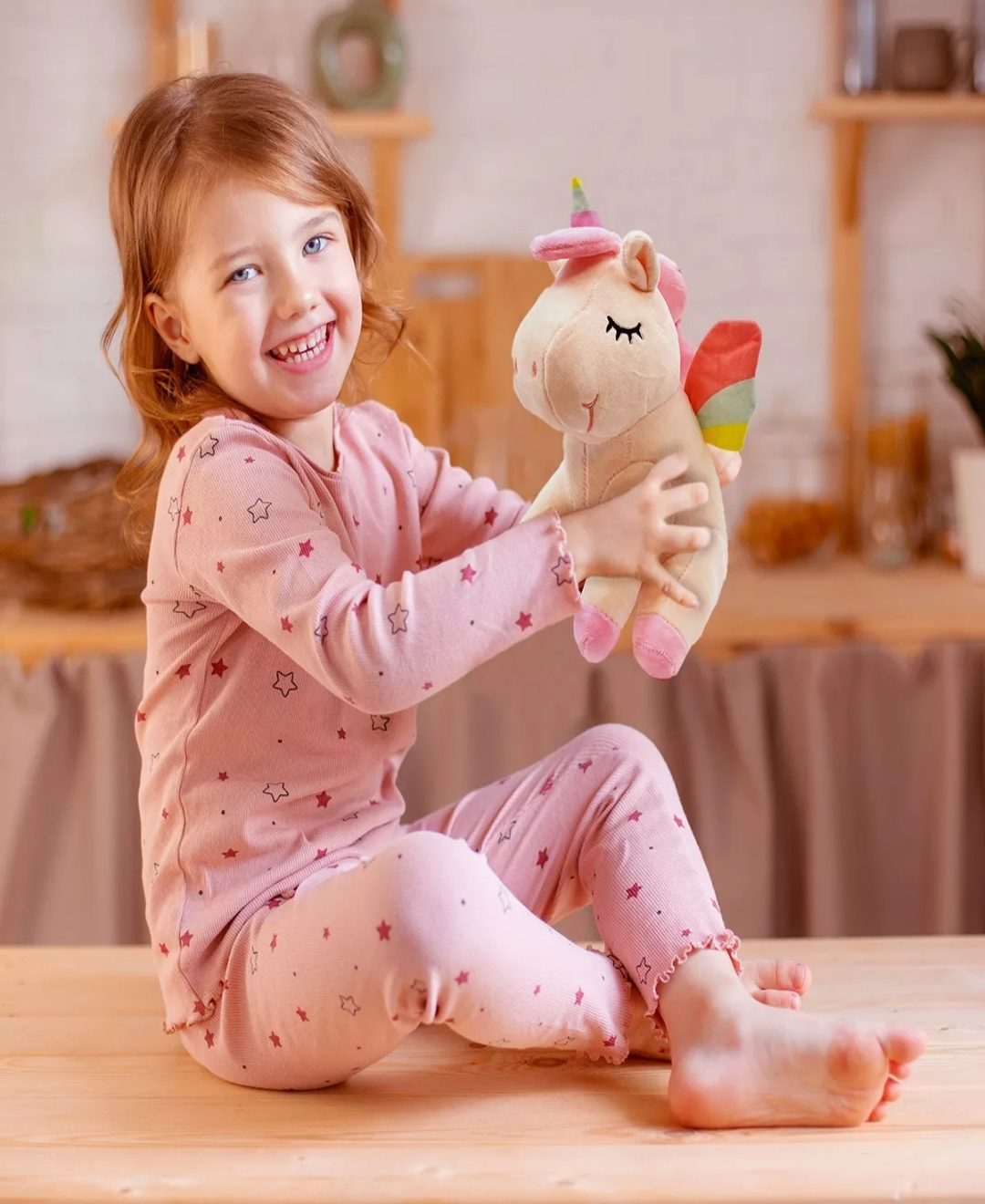 Juguete Peluche Unicornio Para Niña Infantil Tipo Kawaii.
