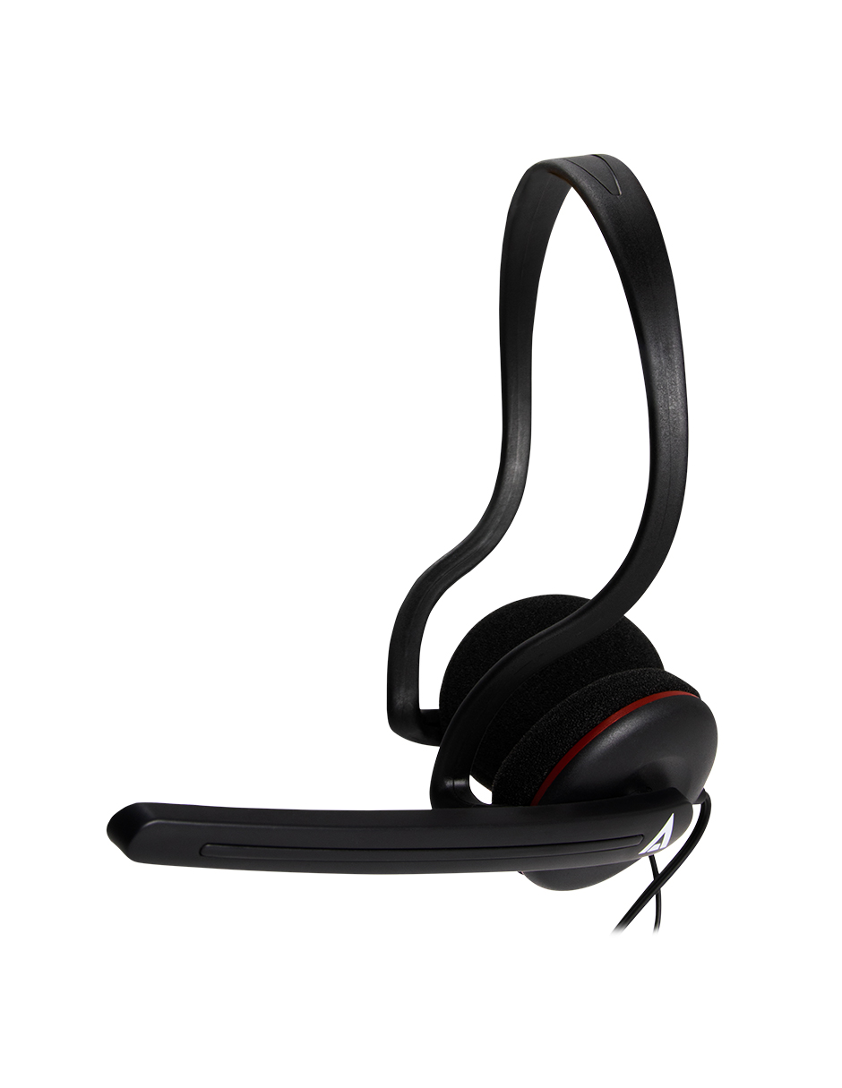 Audífonos Ergonómicos Acteck Micro Rígido 3.5mm Mic ajustable