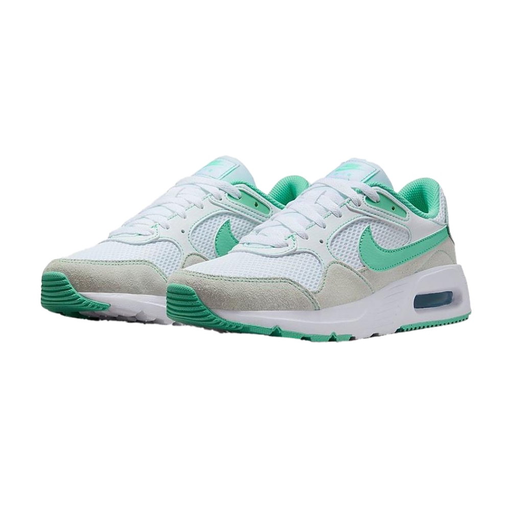 TENIS NIKE AIR MAX SC BLANCO-VERDE PARA MUJER FN7163-100