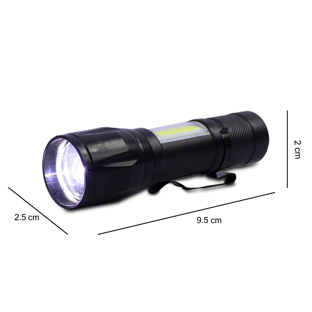 Mini Linterna Led De Emergencia Recargable