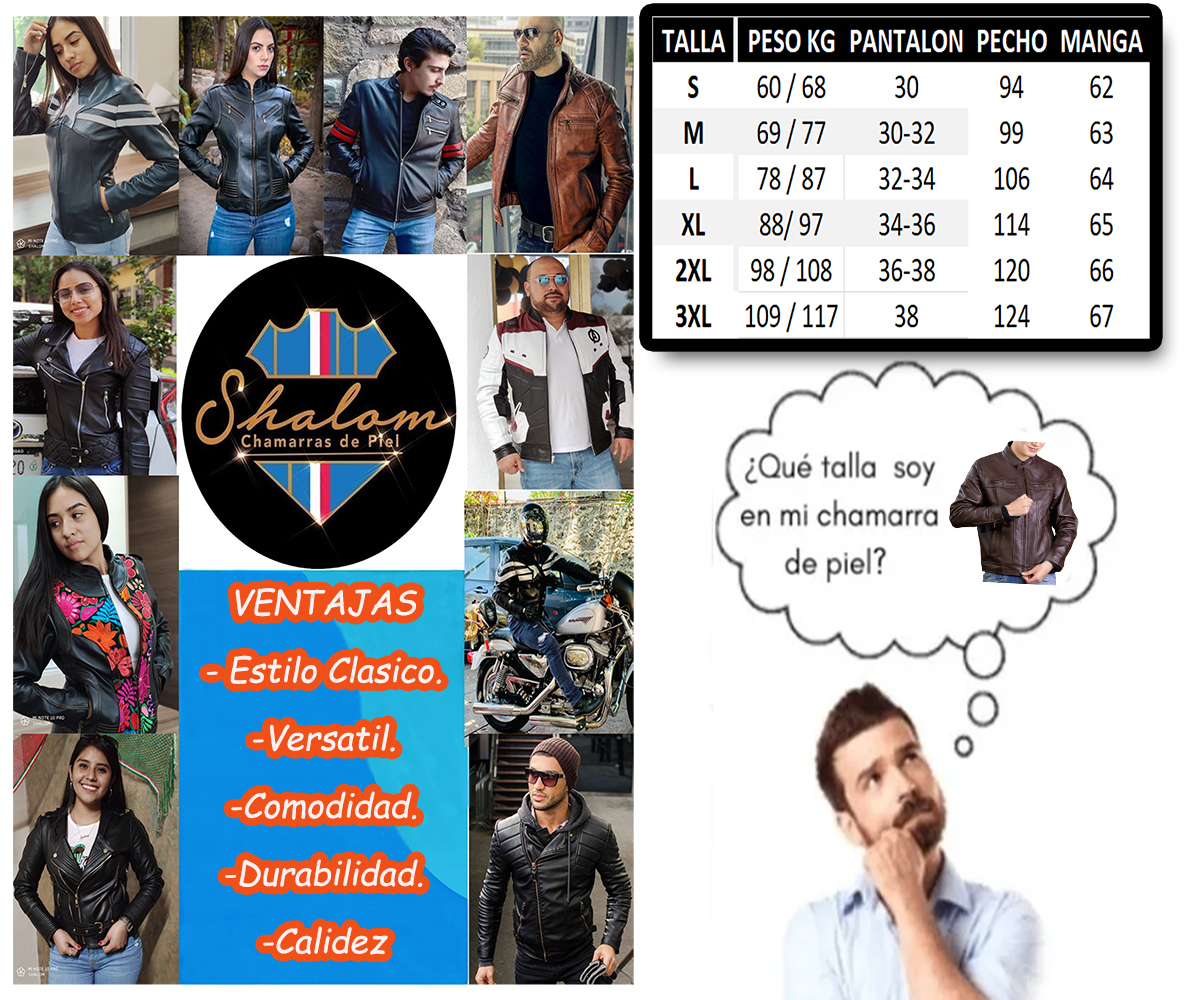 Chamarra de cuero Autentico casual Yago Café para Caballero incluye regalo un llavero de piel 