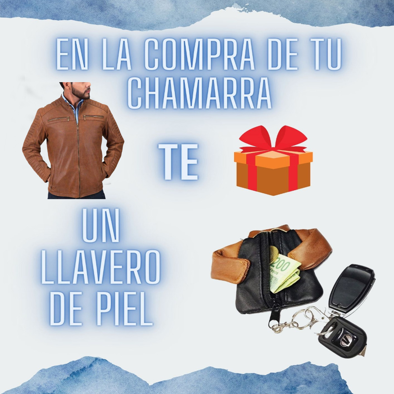 Chamarra de cuero Autentico casual dangelo oro para Caballero incluye regalo un llavero de piel
