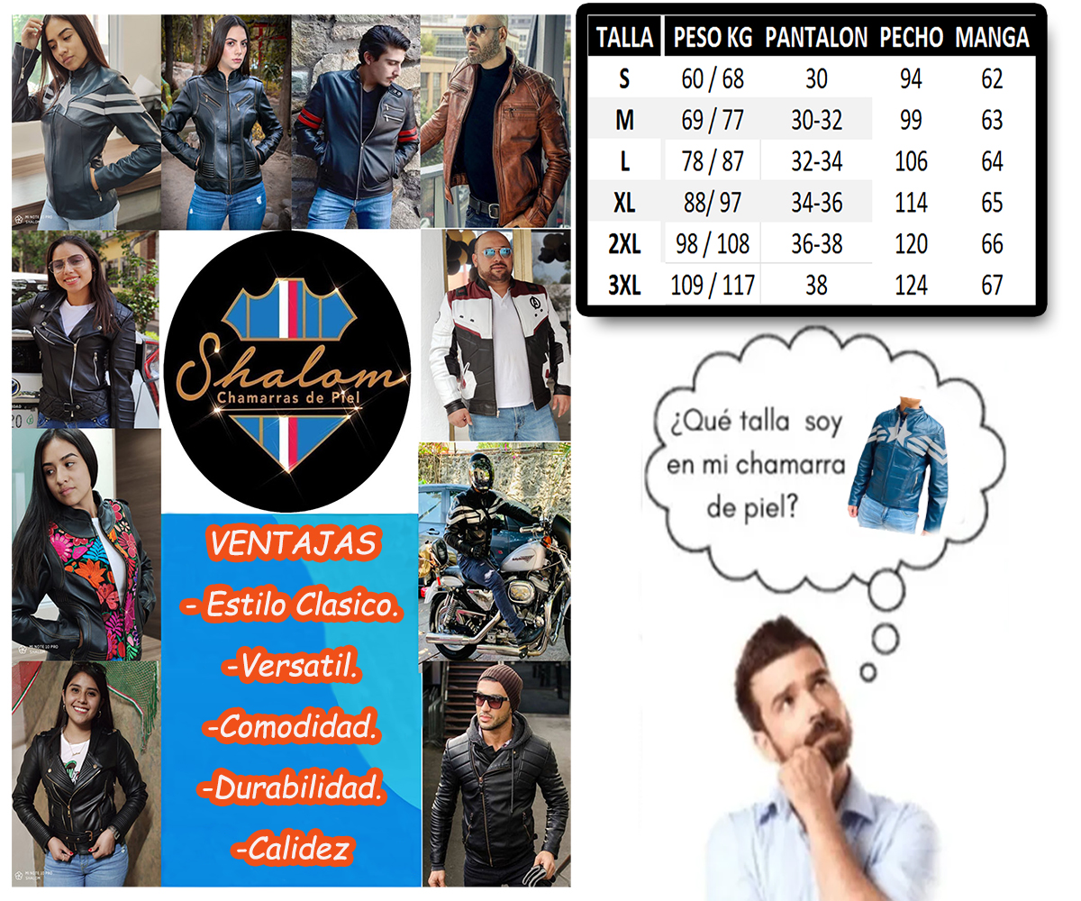 Chamarra de cuero Autentico casual Capitán América para Caballero incluye regalo un llavero de piel 