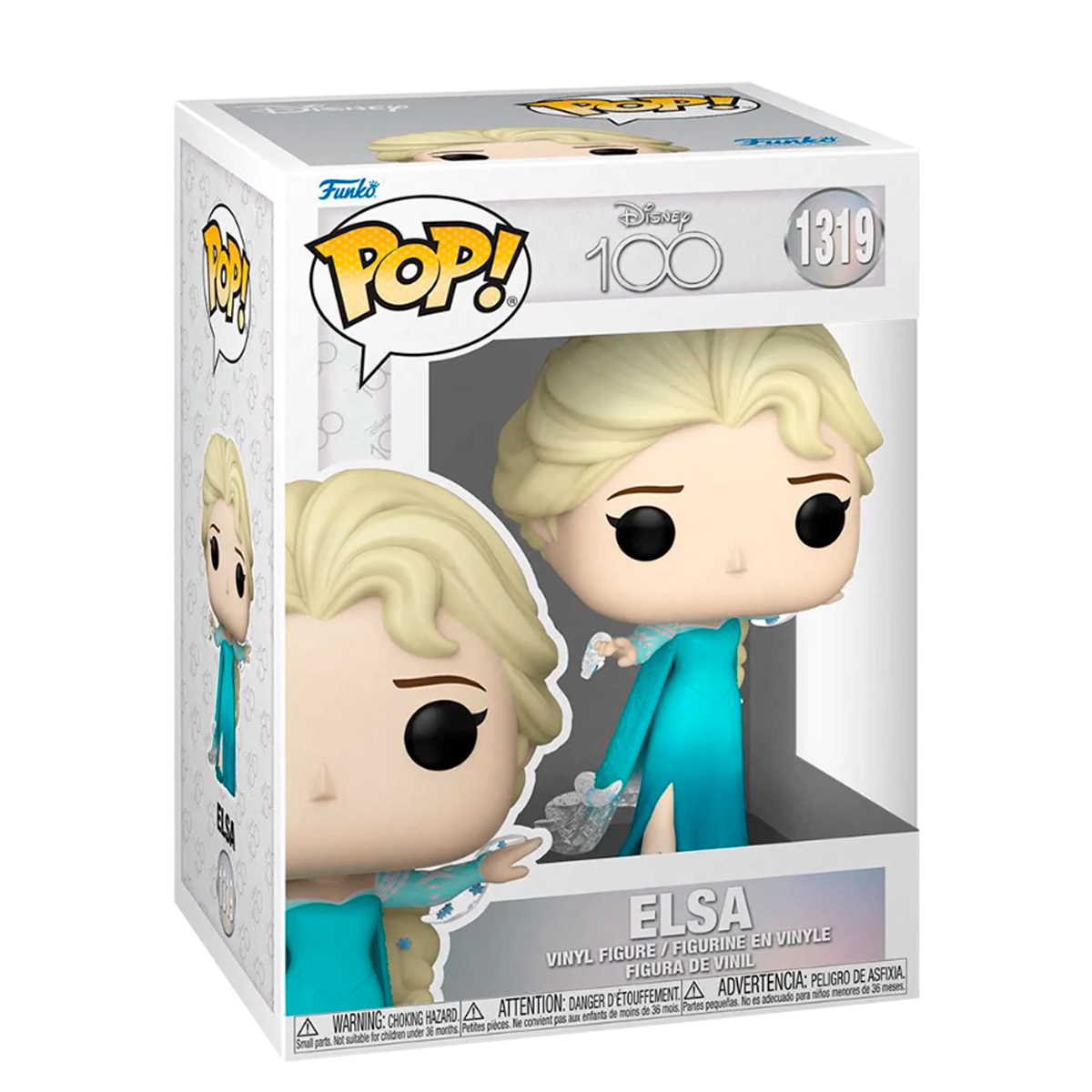 Funko Pop Elsa #1319 Frozen Aniversario 100 Años Disney Figura Original