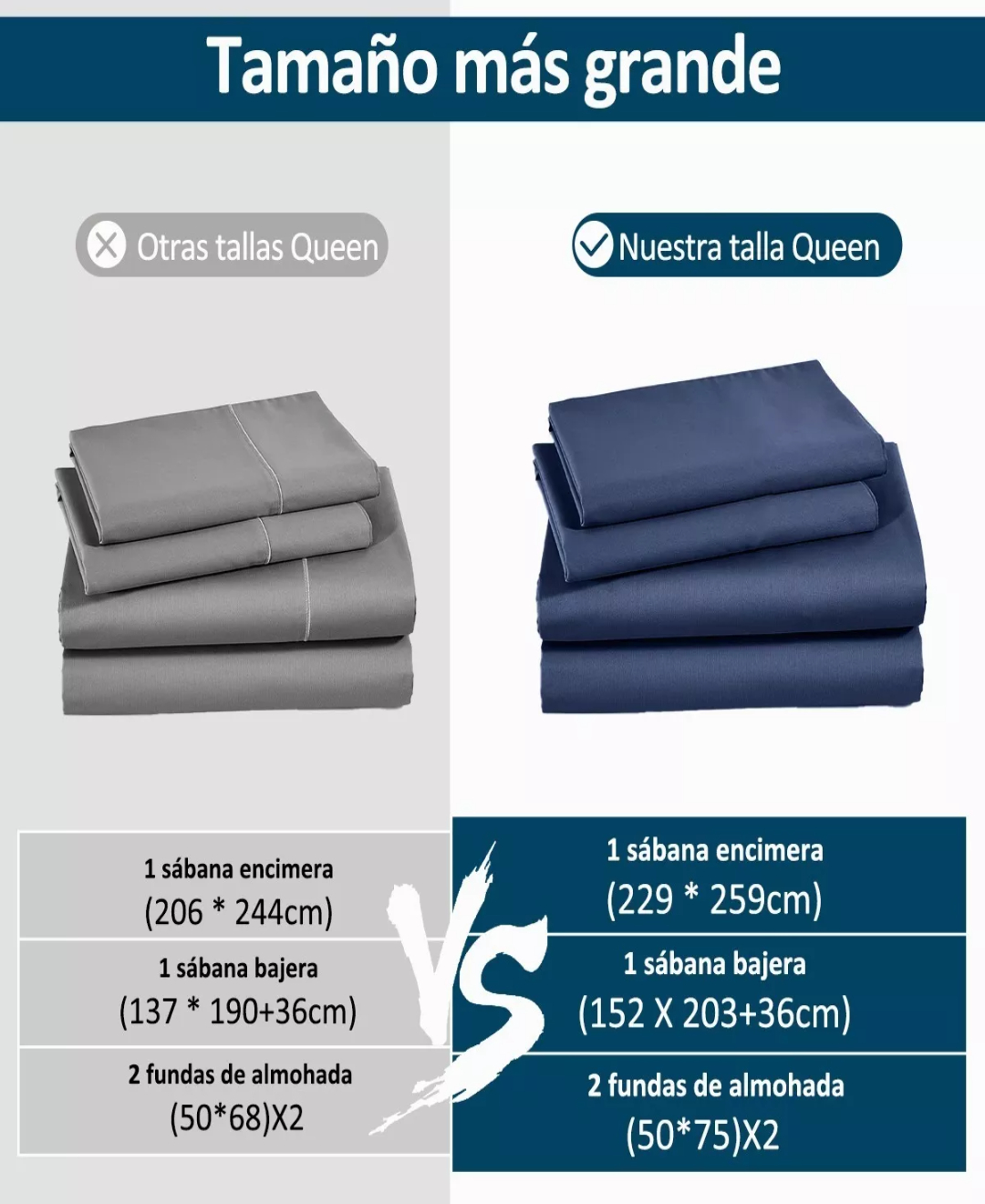Juego De Sábanas Queen Size Ultra Suave 4piezas Anti-ácaros