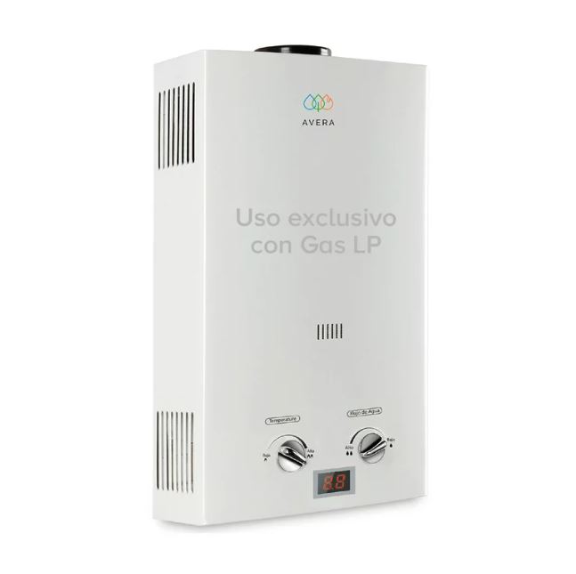 Avera C6L Calentador de agua instantanéo, color blanco