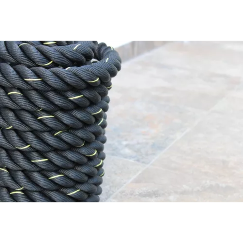 Cuerda de Azote Para Crossfit Battle Rope 3.8CM x 15 MTS Cuerda De Batalla