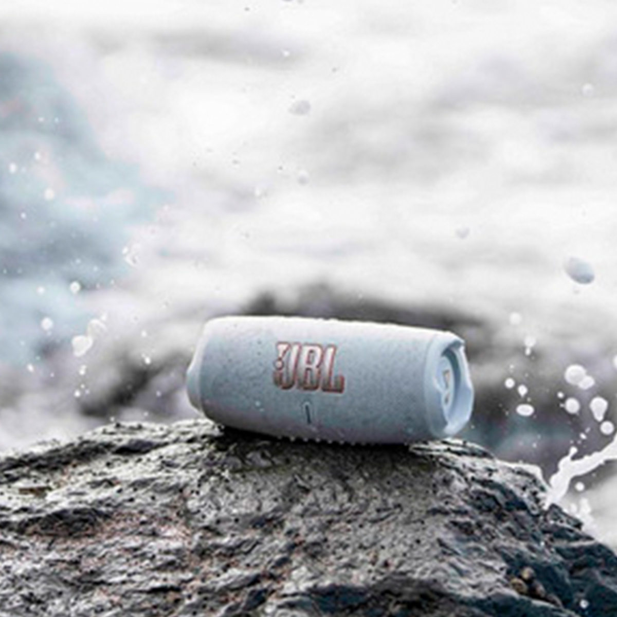 Bocina Jbl Charge 5 Portátil Con Bluetooth Waterproof Gris