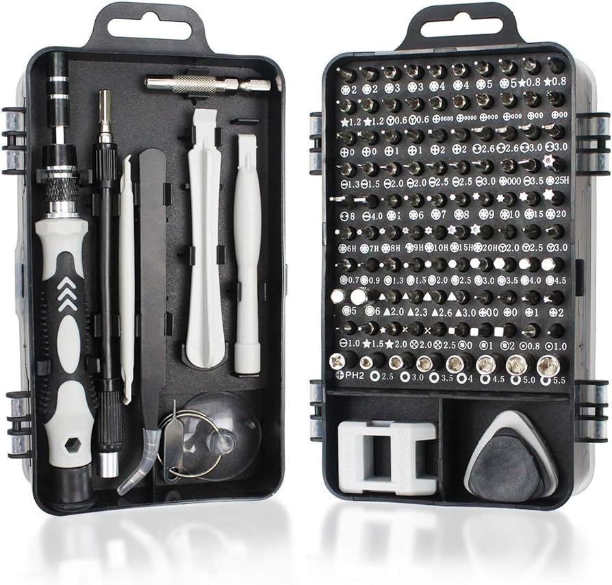 Kit De Desarmadores Y Herramientas De Precisión 115 En 1 Rex Qualis