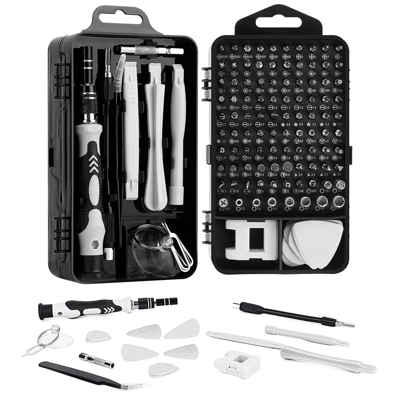 Kit De Desarmadores Y Herramientas De Precisión 115 En 1 Rex Qualis