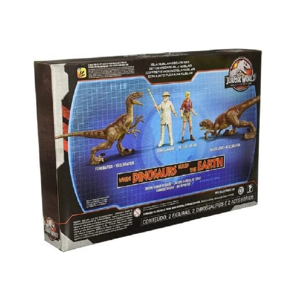 ISLA NUBLAR ESCAPE SET JURASSIC WORLD LEGACY MULTIPACK JURÁSICO JURASSIC PARK