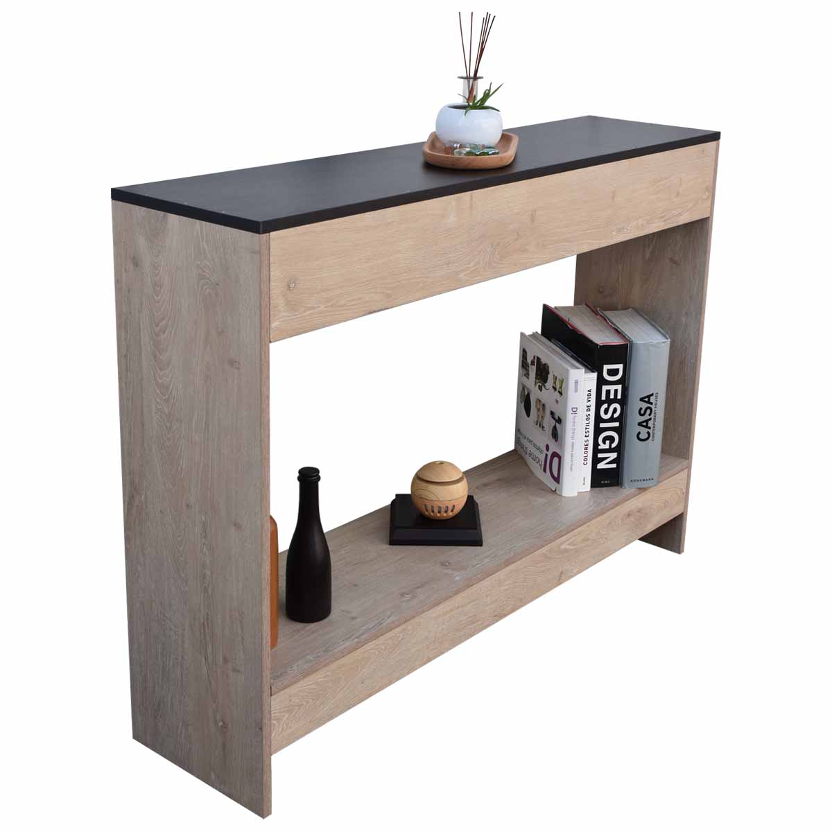 Mueble Credenza Recibidor Hogare , con un amplio espacio de almacenamiento