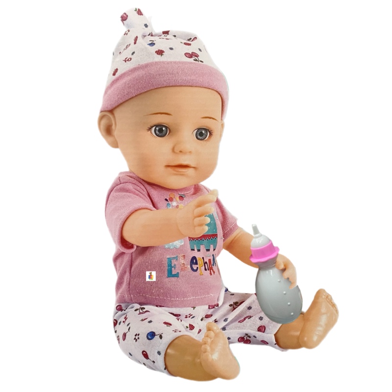 Muñeca Bebé Realista de Vinilo Para Recién Nacido Juguete Regalo 35cm