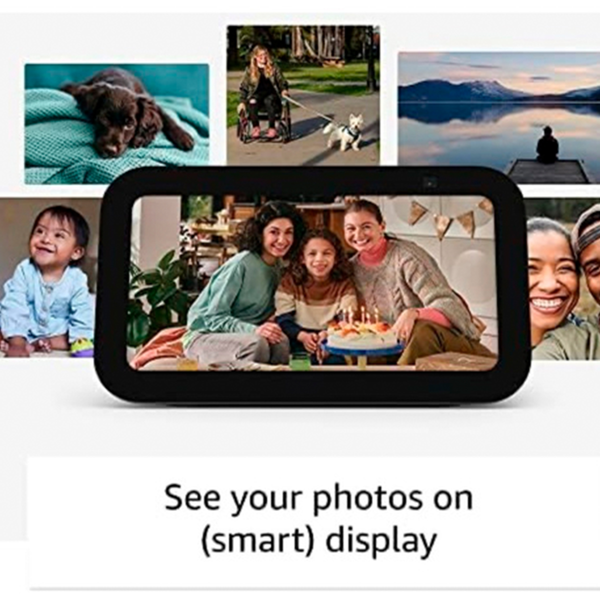 Bocina Amazon Echo Show 5 3ra Generación 5 5 Pulgadas Negra