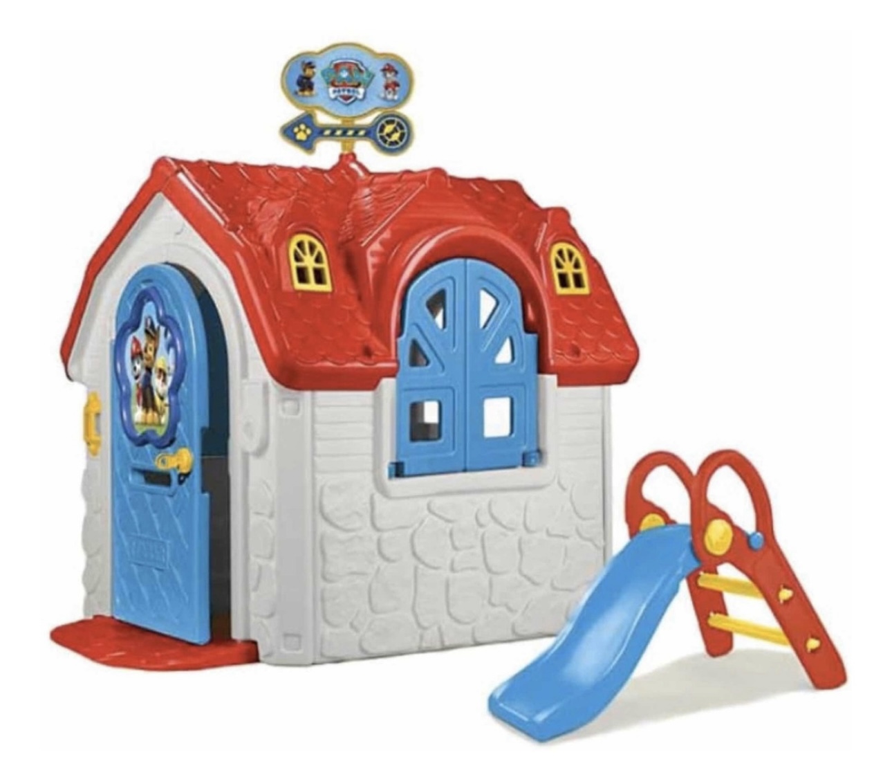 Casa De Juegos Feber Famosa Paw Patrol Con Tobogán