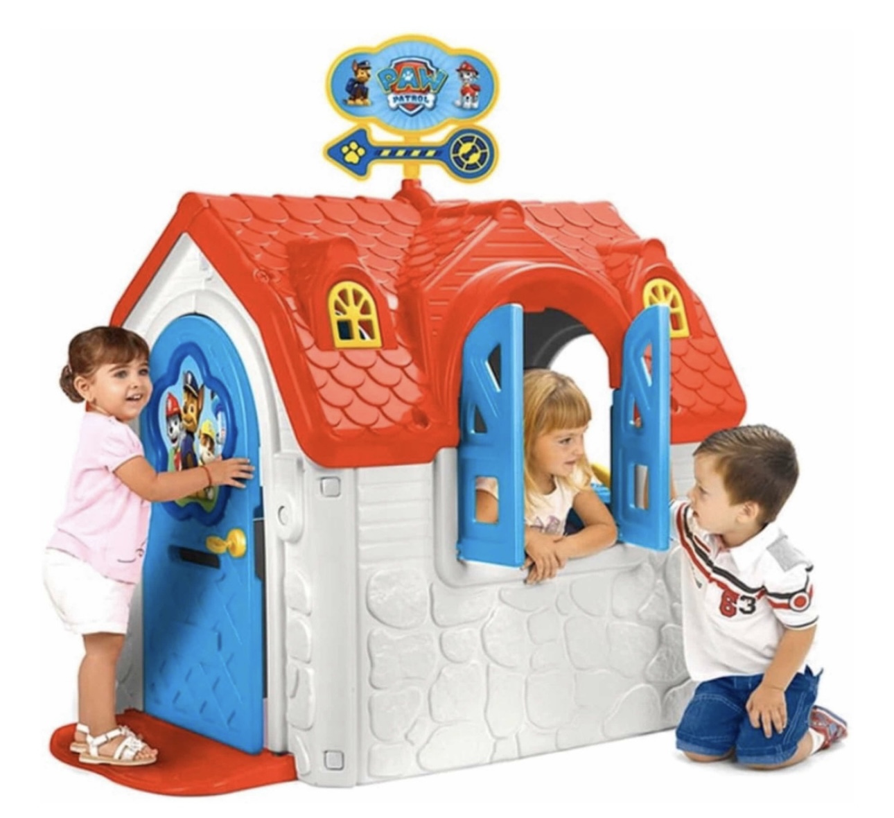 Casa De Juegos Feber Famosa Paw Patrol Con Tobogán