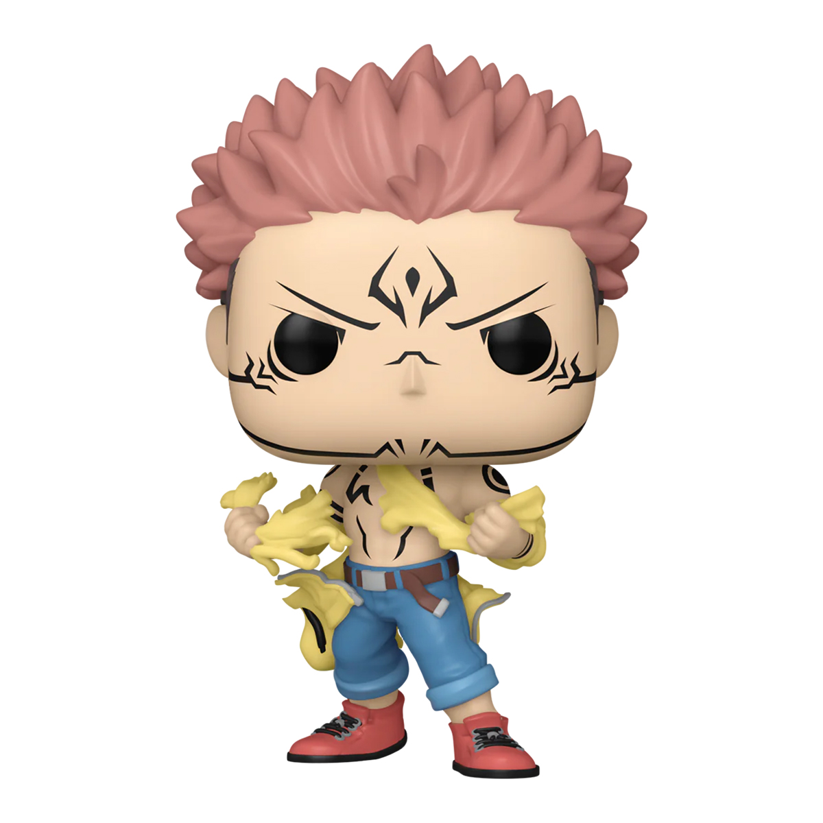 Funko Pop Sukuna Camisa Rasgada #1483 Jujutsu Kaisen Anime Figura Original
