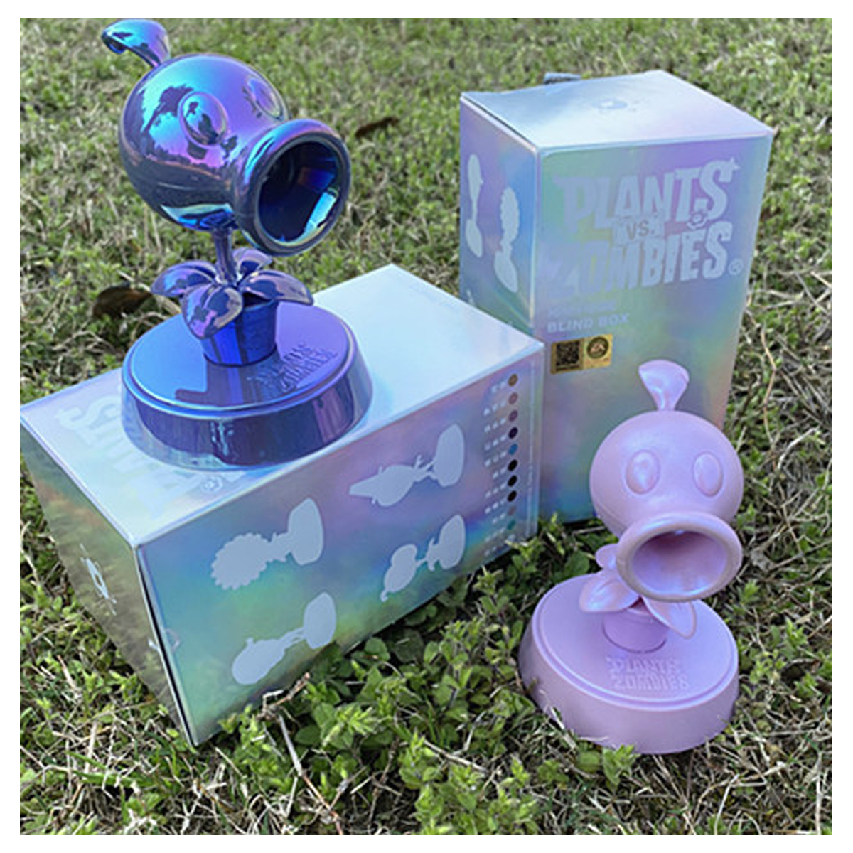Caja Sorpresa Personajes Plantas Vs Zombies.