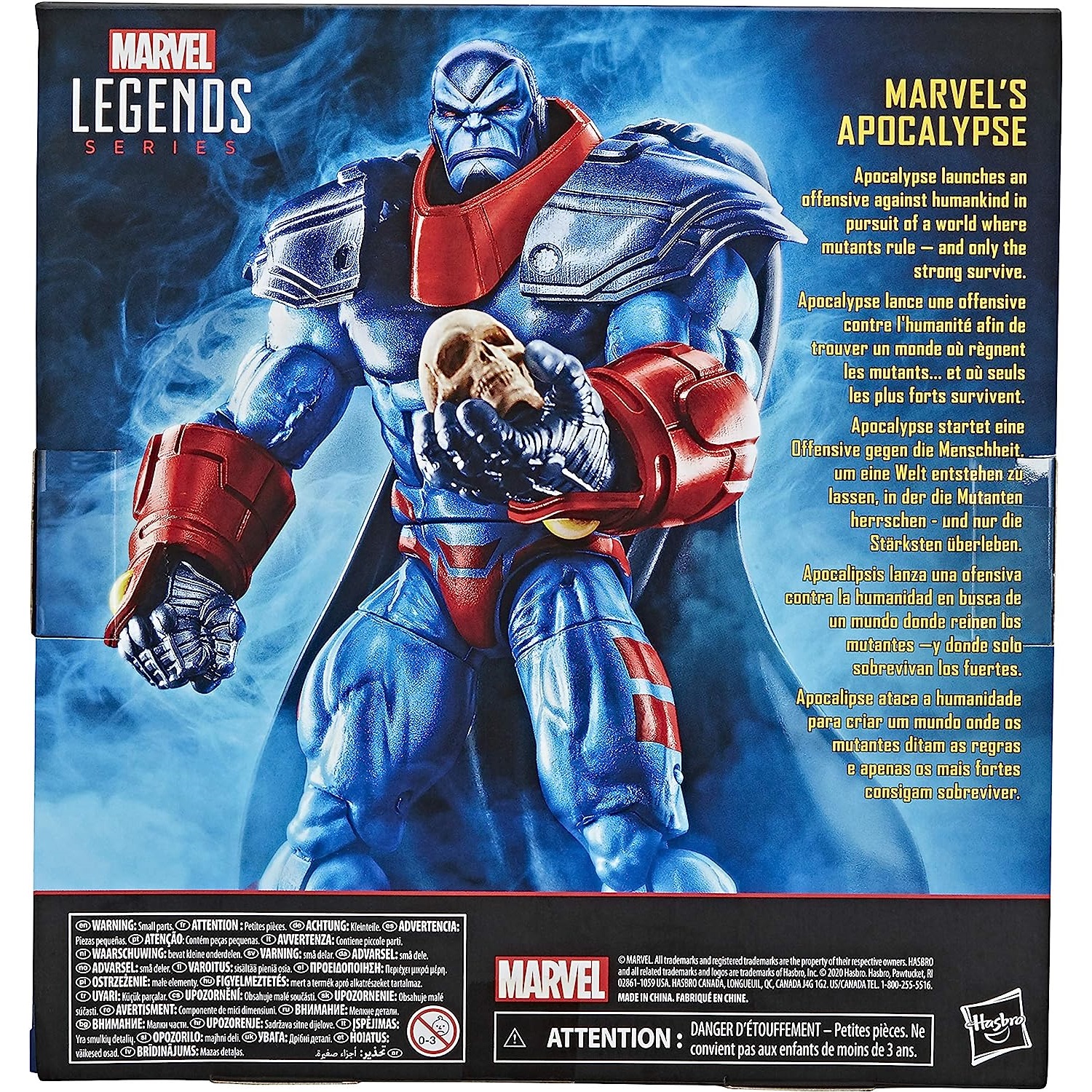 Apocalipsis Diseño premium ORIGINAL Hasbro Marvel Legends Series Figura coleccionable de de 15 cm