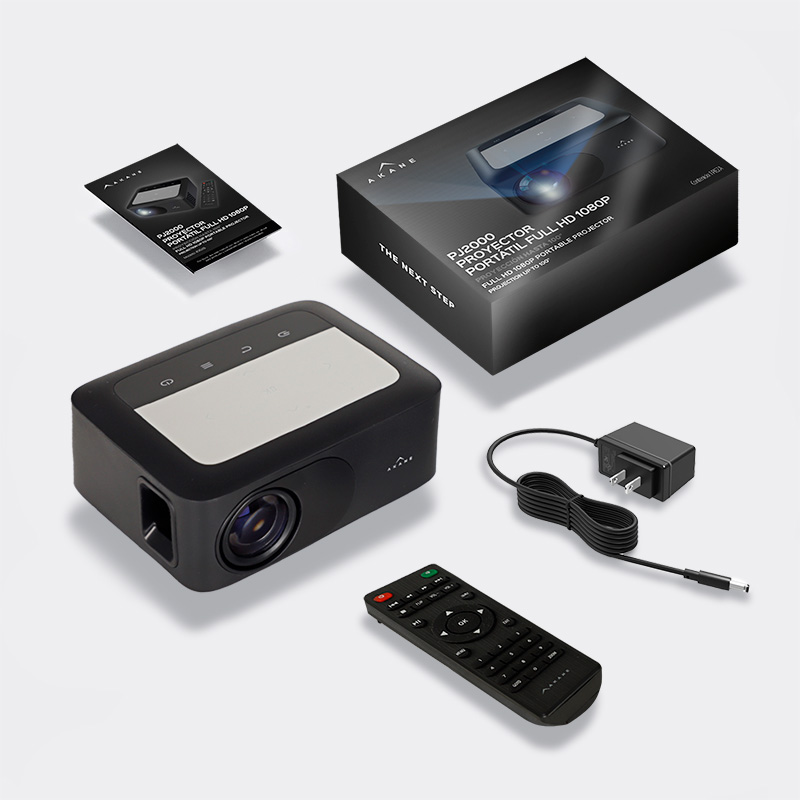 Mini Proyector Portátil HDMI Full HD 1080P con Bocina y Control Remoto