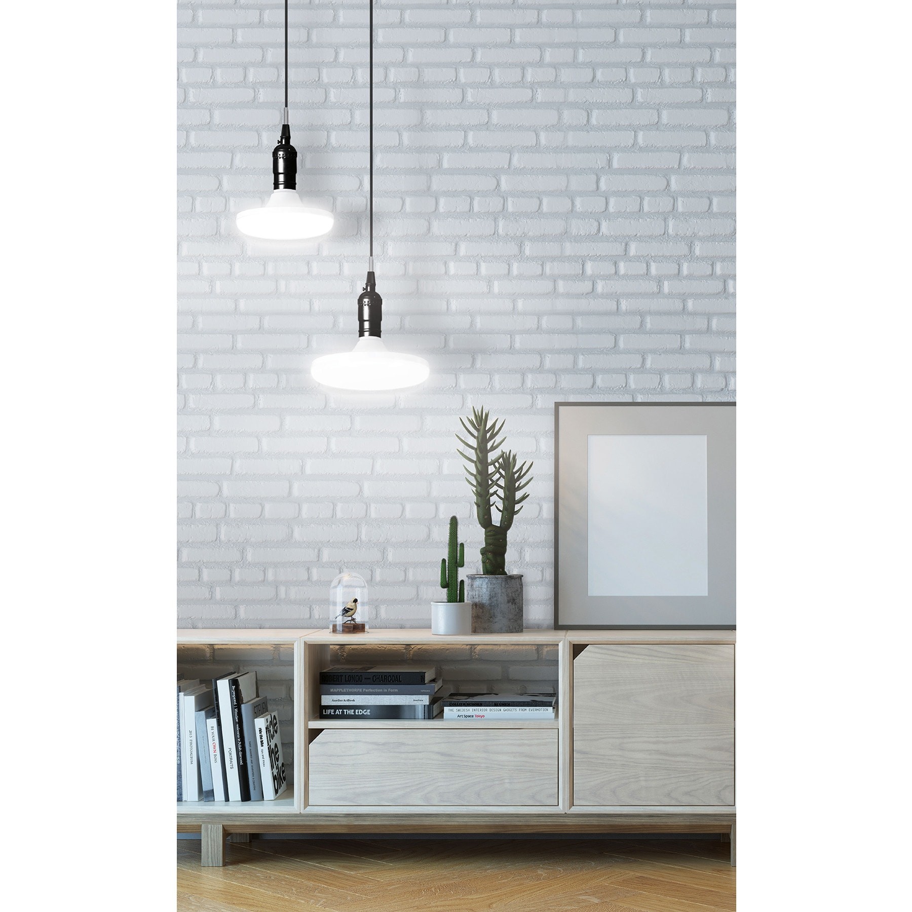 LÁMPARA DE LED TIPO OVNI 12 W LUZ CÁLIDA, EN CAJA, VOLTECK 45630