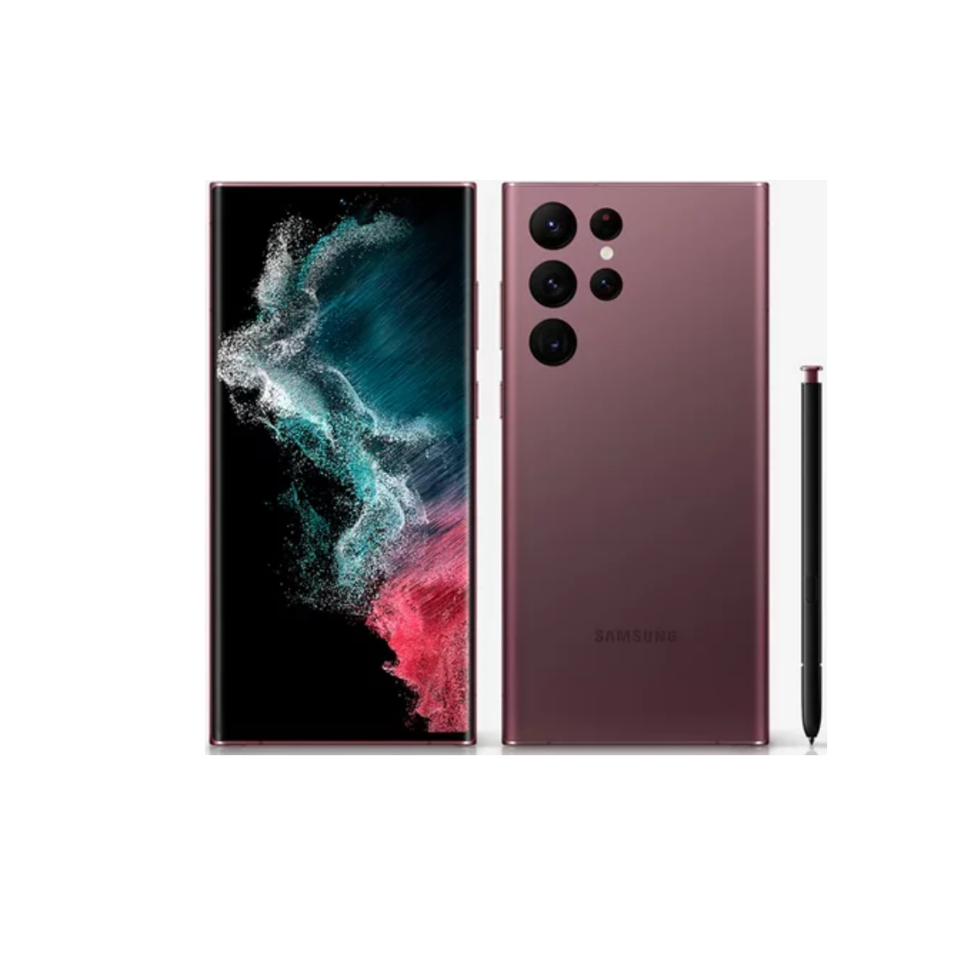 Celular Samsung S22 Ultra 128gb Burgundy Reacondicionado grado A